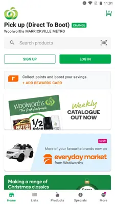 Woolworths android App screenshot 0