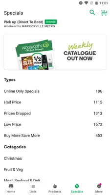 Woolworths android App screenshot 2